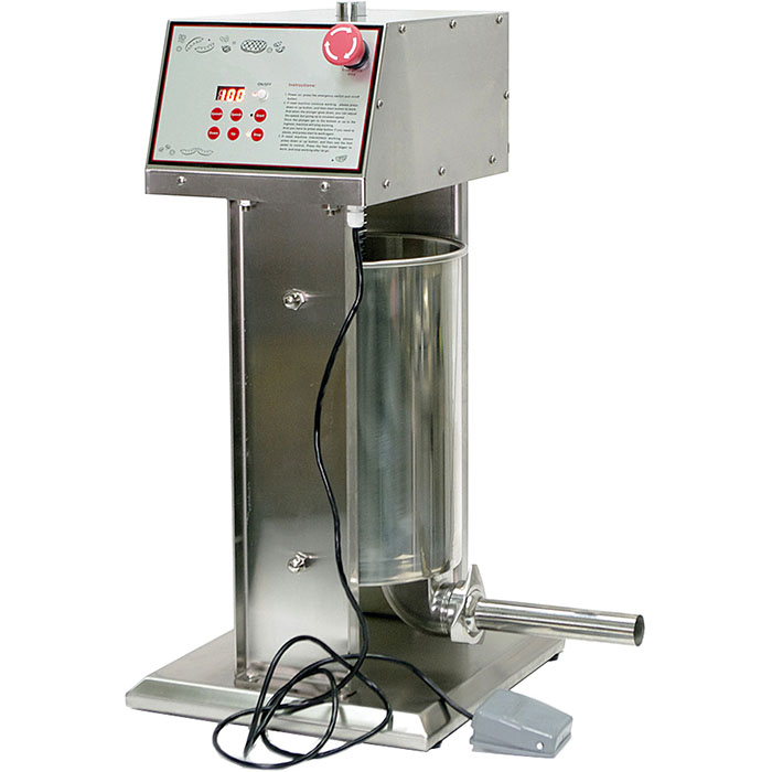 Шприц колбасный вертикальный электрический 15л Kocateq SV15GE