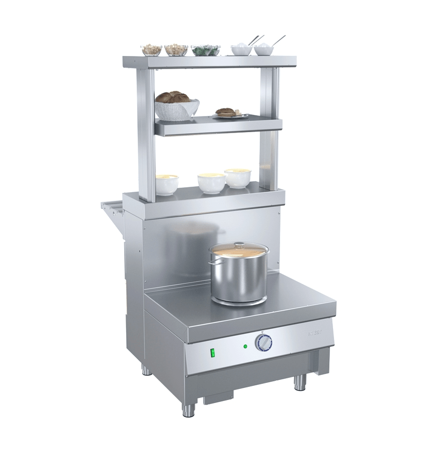 Мармит для первых блюд Atesy Ривьера М1-1.700-02-О без полок