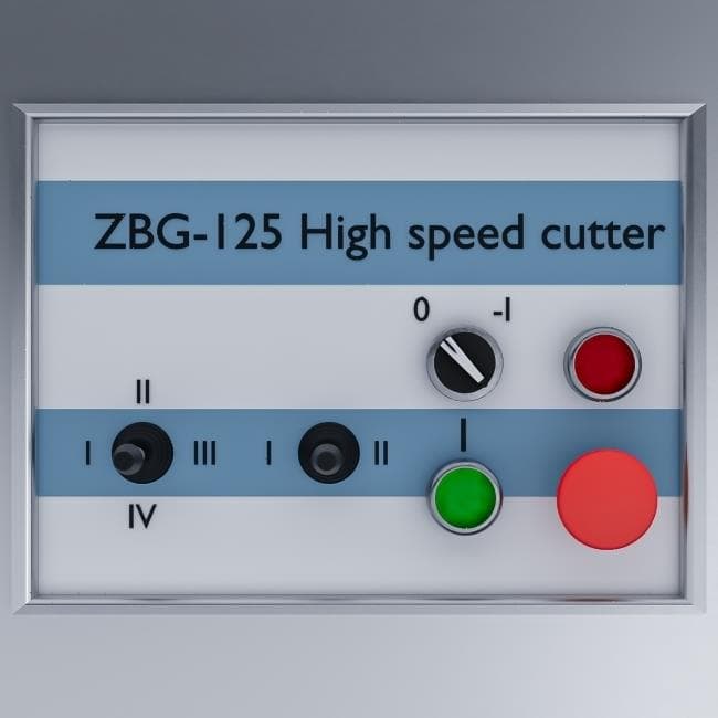 Куттер открытого типа Hualian Machinery ZBG125