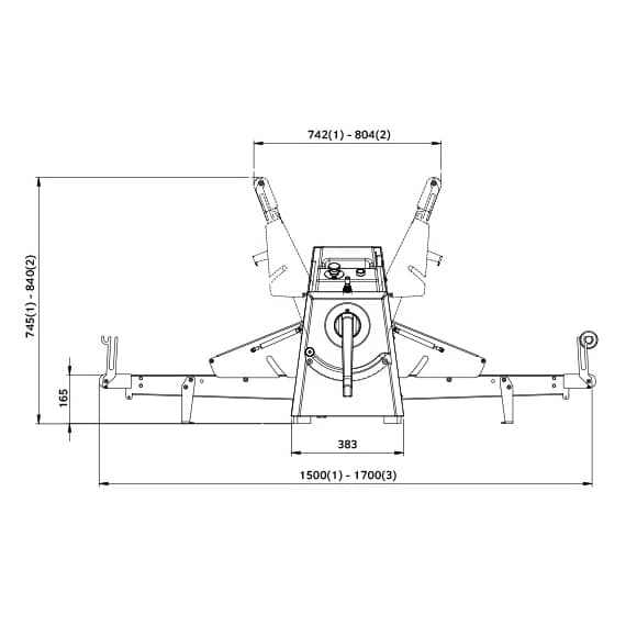 Тестораскаточная машина Rollmatic R55B/08