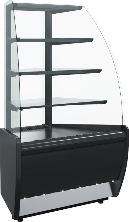 Витрина кондитерская Carboma K70 VM-3 (ВХСв-У1д Техно) 9006-9005