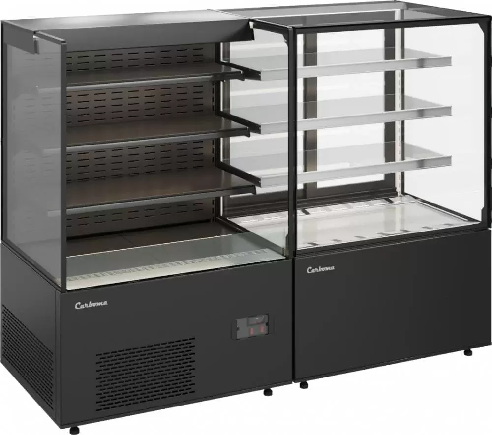Витрина кондитерская Carboma KC78-130 VV 1,2-2 открытая