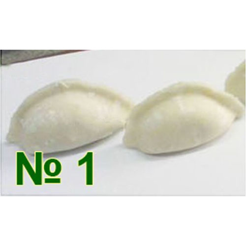 Формующий узел пельменного аппарата Roal Meat QT-100 №1 (полумесяц, ровные края, 16-18гр)