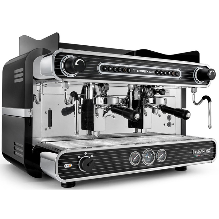 Кофемашина рожковая Sanremo Torino SED 2Gr автомат черная