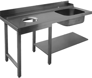 Стол сортировочный с отверстием для отходов Apach Chef Line L75448