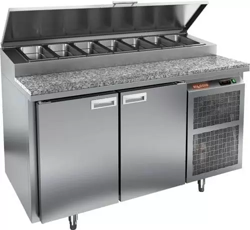 Стол холодильный (для пиццы) Hicold PZ1_11/GN камень