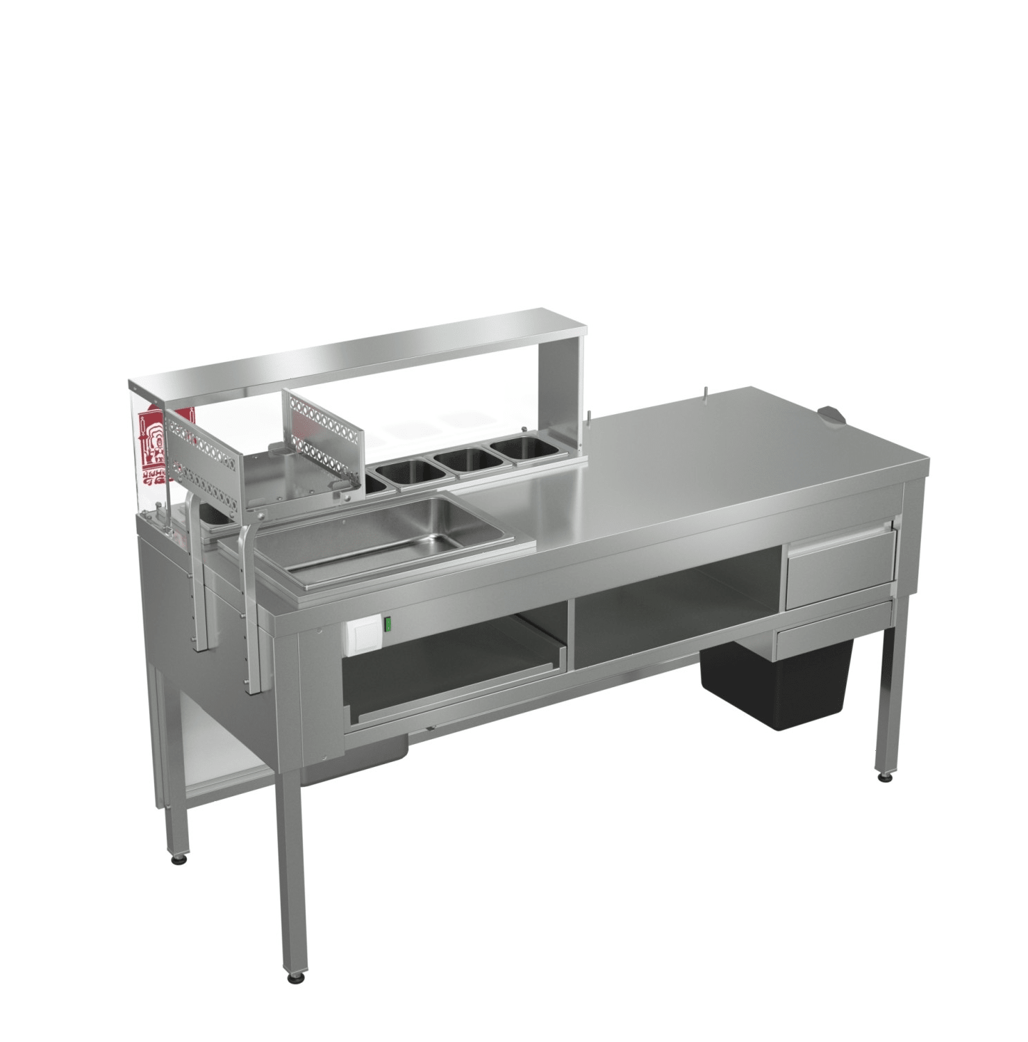 Шаурма-станция Atesy Восточный базар ШС-1800.700-02