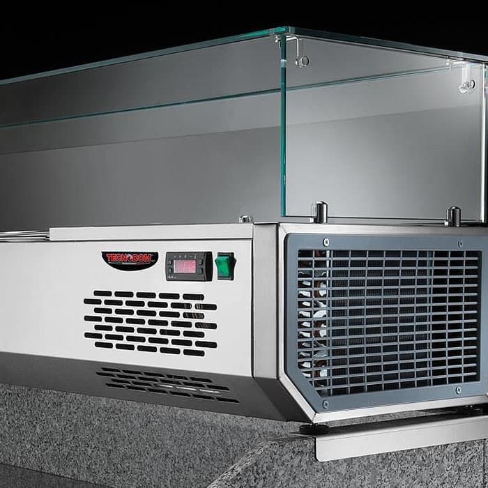 Витрина холодильная настольная Tecnodom VR4140VD