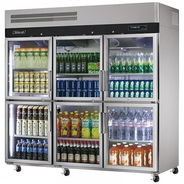 Шкаф холодильный Turbo Air KR65-6G со стеклянными дверями