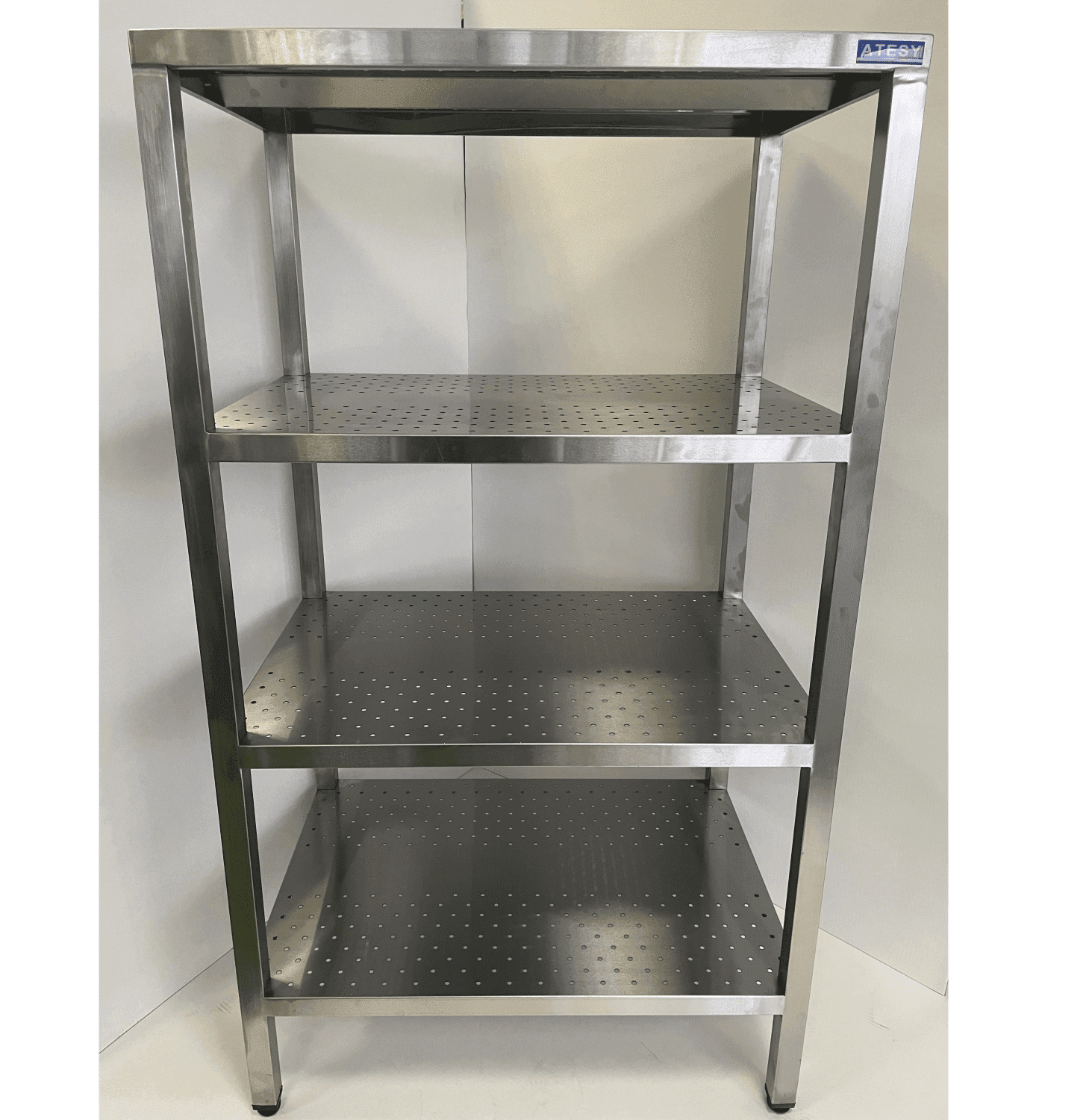 Стеллаж кухонный Atesy СТК-Л-1300.400.1800-02-Н-ПП (СТКН-1300/400Р)