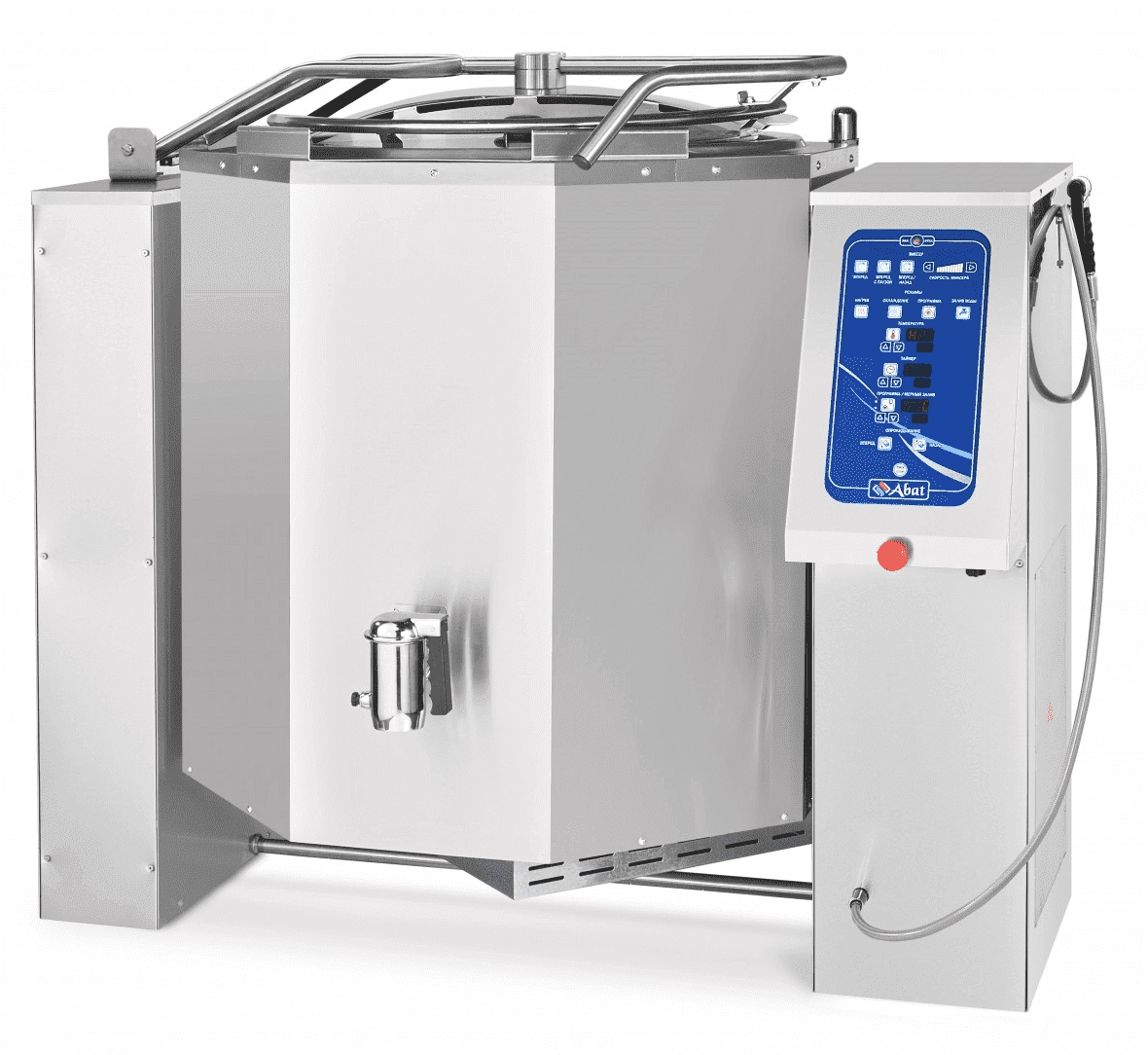 Котел пищеварочный Abat КПЭМ-350-ОМ2 со сливным краном (11000019567)