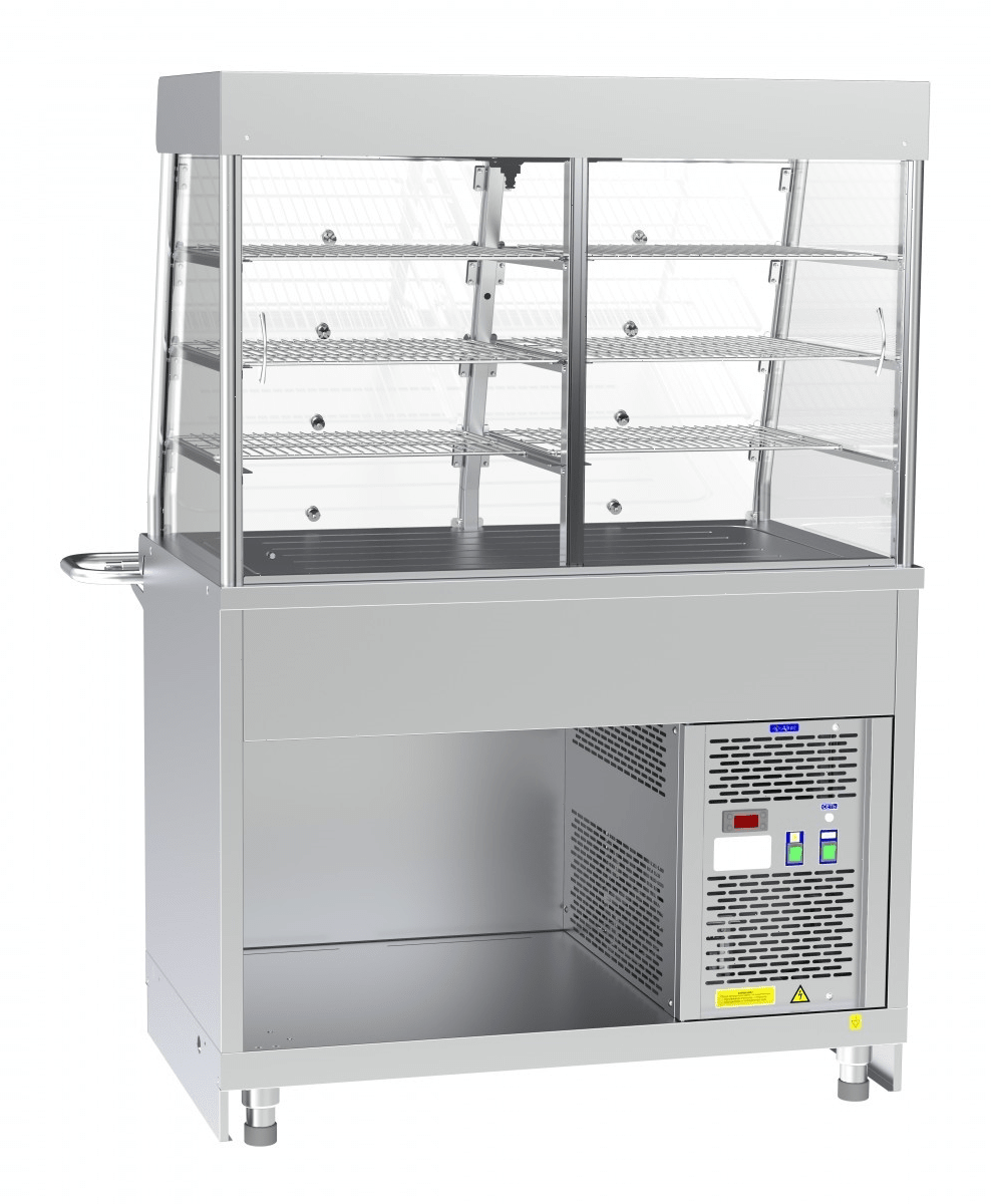 Прилавок для холодных закусок Abat ПВВ(Н)-70Х-С-02-НШ (21000002981)