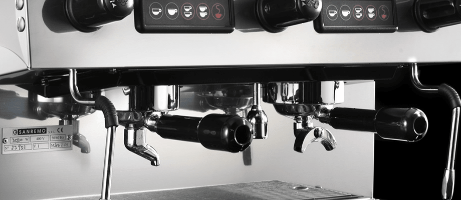 Кофемашина рожковая Sanremo Capri SED DLX 2Gr, черная