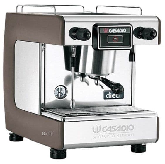 Кофемашина рожковая Casadio Dieci A1 высокая группа, черная