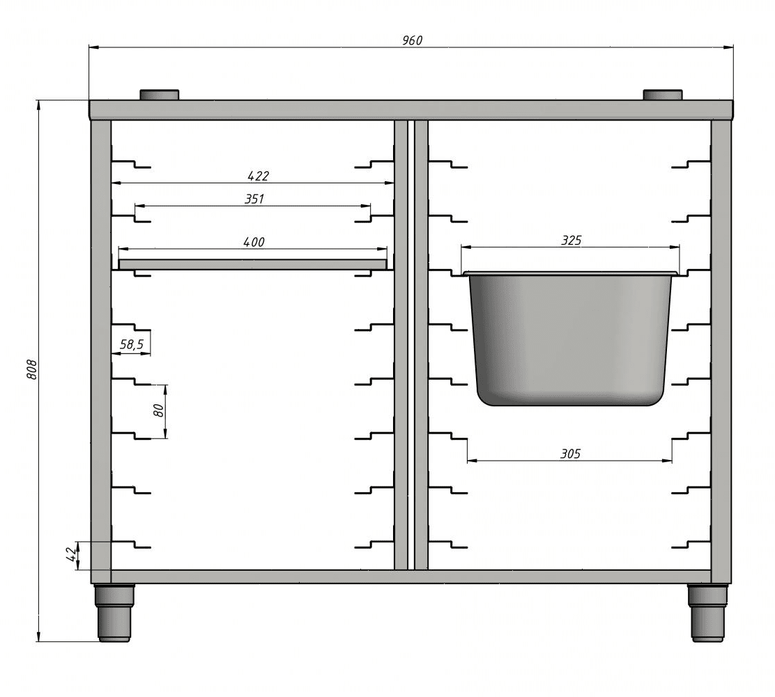 Пароконвектомат Grill Master ПКЭБ/6 22105