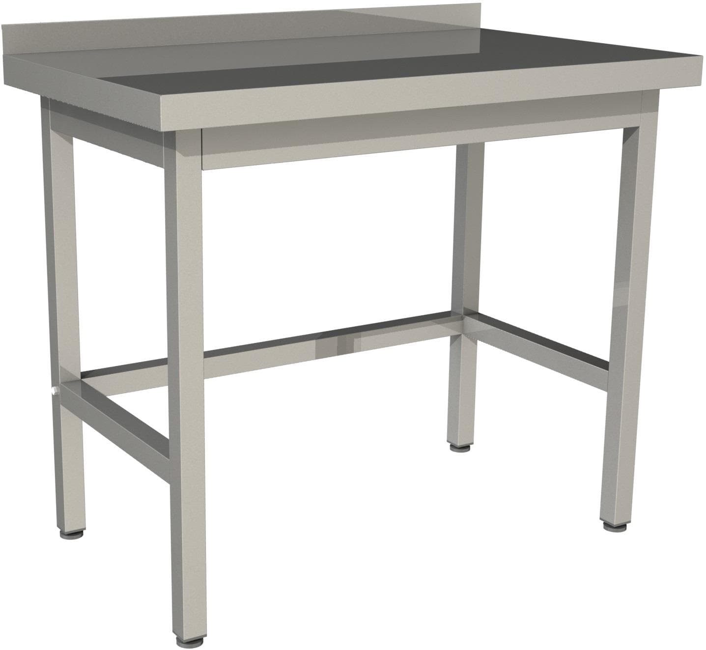 Стол производственный с бортом Restoinox СП-5/8-БО