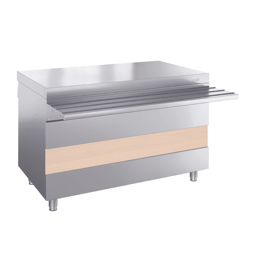 Прилавок горячих напитков Atesy Ривьера ПГН-1120-02 без полок