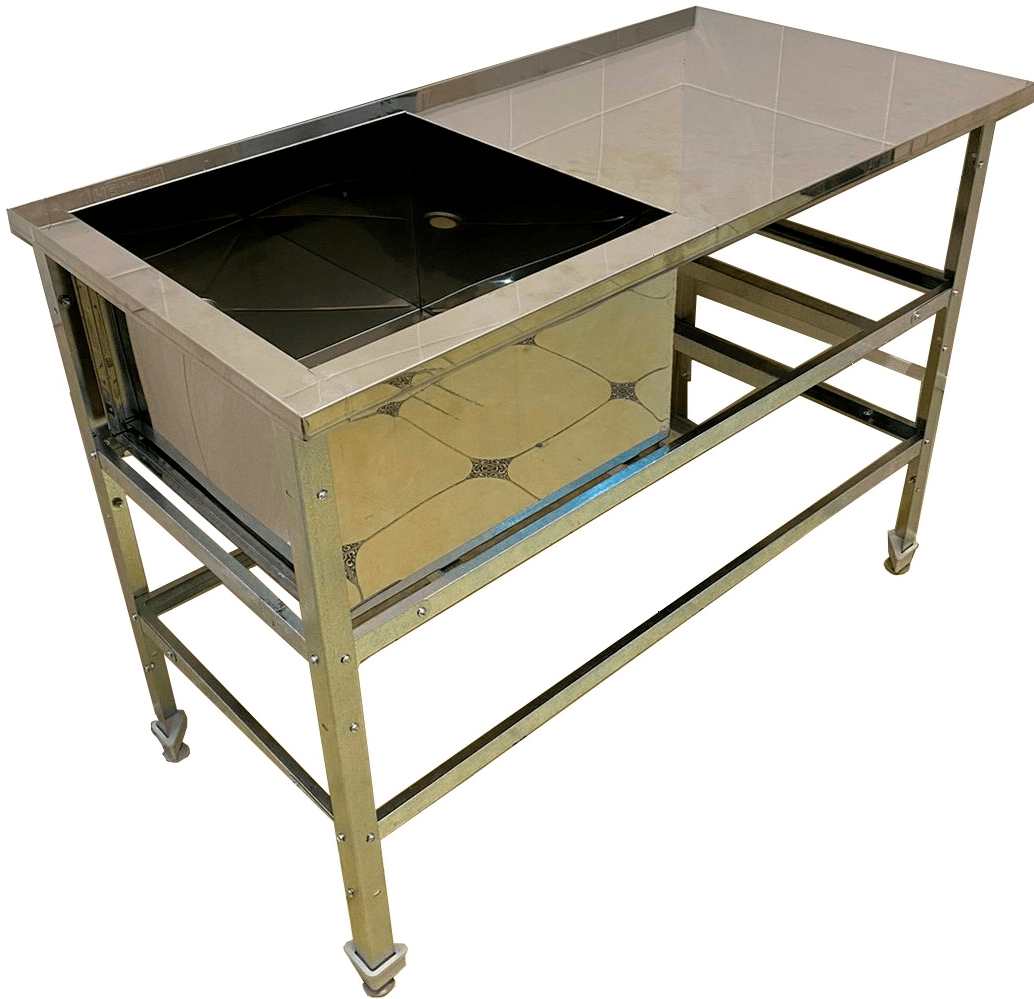 Ванна моечная Hessen ВСО 12*6/5 (нерж)