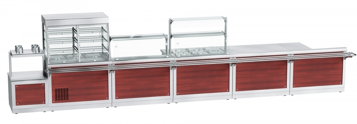 Прилавок-витрина тепловой Abat ПВТ-70Х-04 (21000003122)