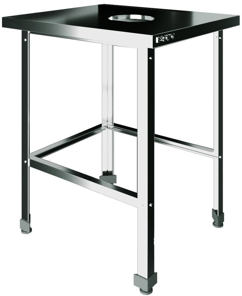 Стол для сбора пищевых отходов без борта Restoinox СПО-8/7-О-ЭЦ