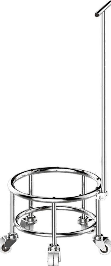 Подкатная тележка Abat ТМП-60 для дежи МПЛ‑60 (41000020414)