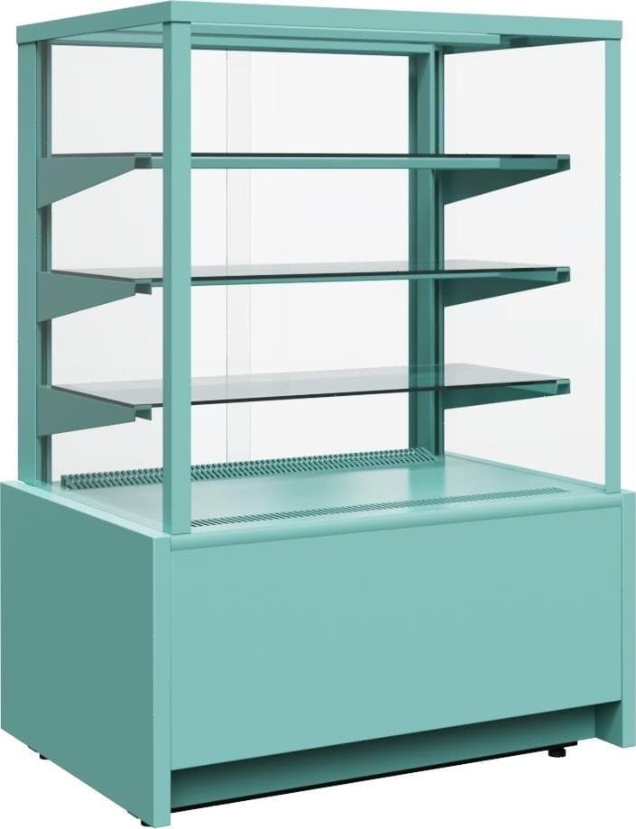 Витрина кондитерская Carboma KC70 VM 0,6-1 (ВХСв-0,6д Cube Техно) 9006-9005