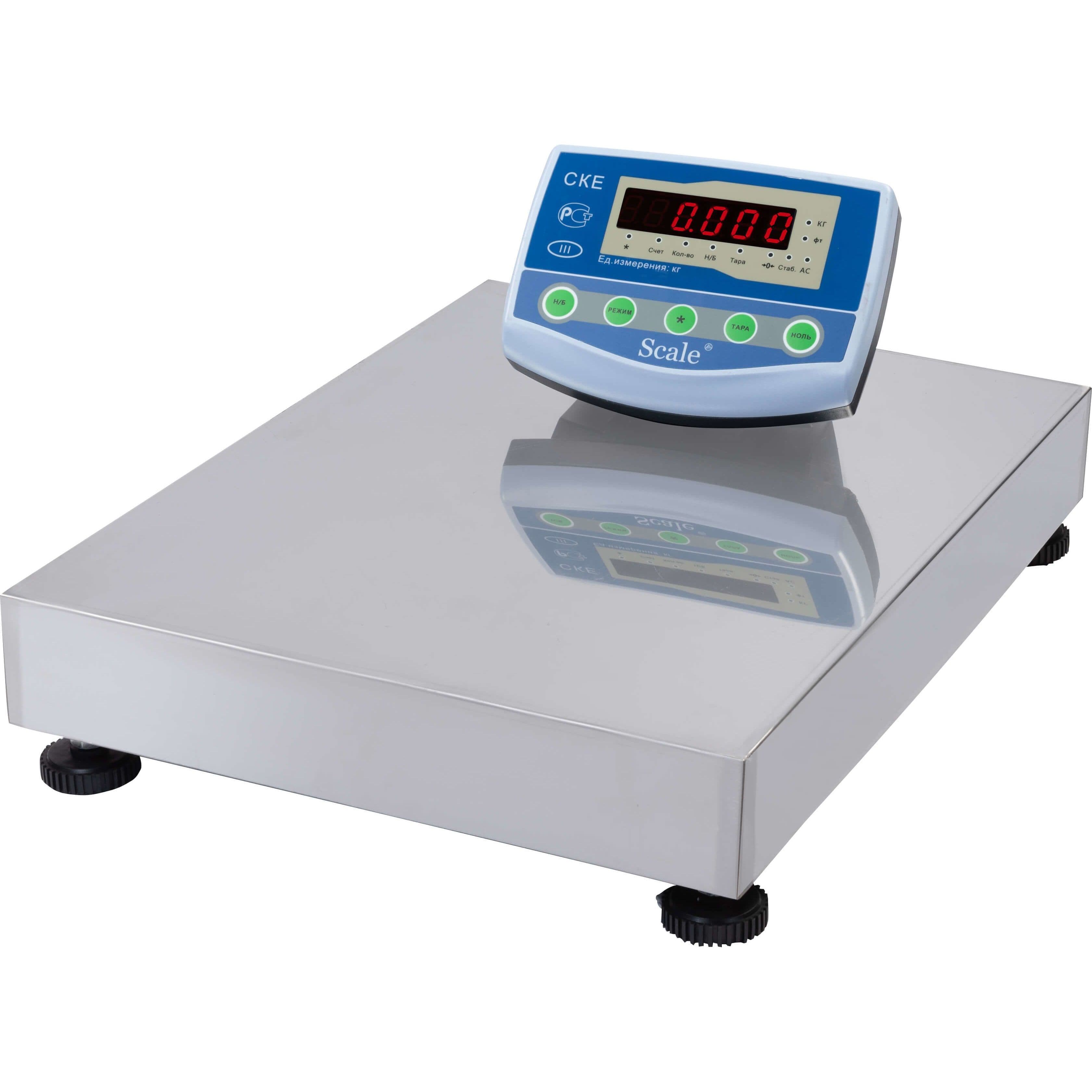 Весы торговые напольные Scale СКЕ-500-6080RS