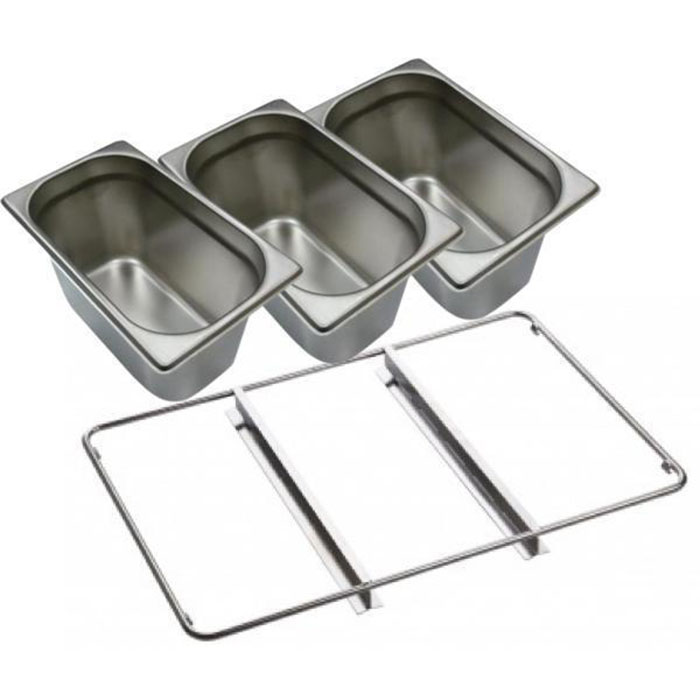 Держатель GN 1/1 для загрузки гастроемкостей 3хGN1/3 для пароконвектоматов Retigo