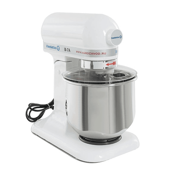 Миксер планетарный Foodatlas B-7A Eco белый