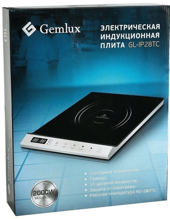 Плита индукционная Gemlux GL-IP28TC