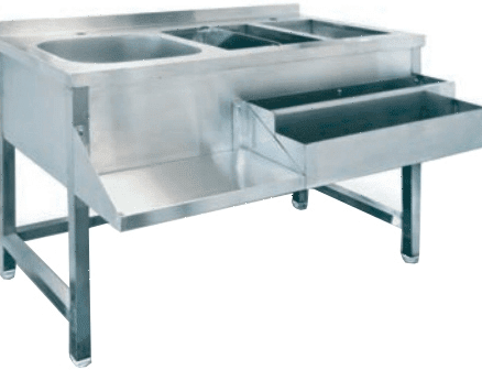 Коктейльная барная станция открытая ТТМ КС2Ц-120/6-2ЛП