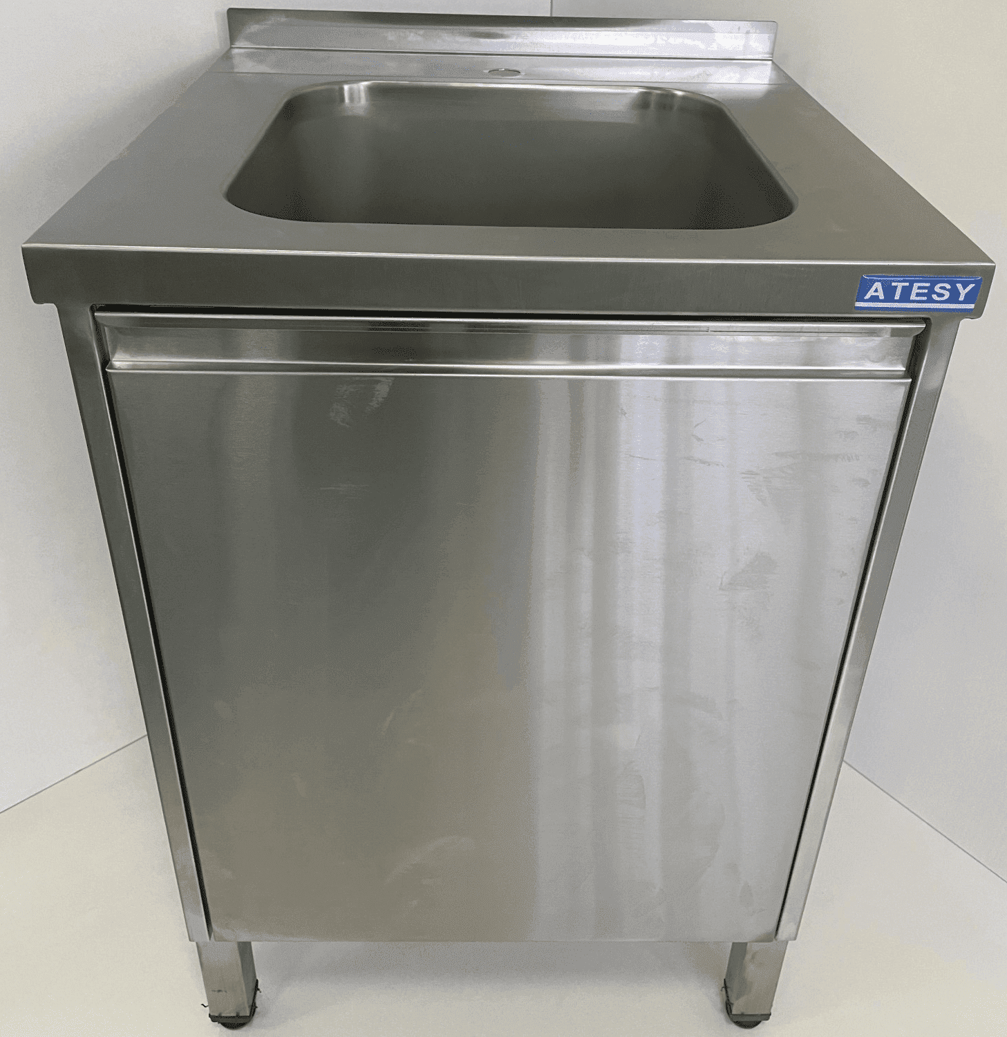 Стол с моечной ванной Atesy СТМ-С-1-1Л-1000.700-Р-О