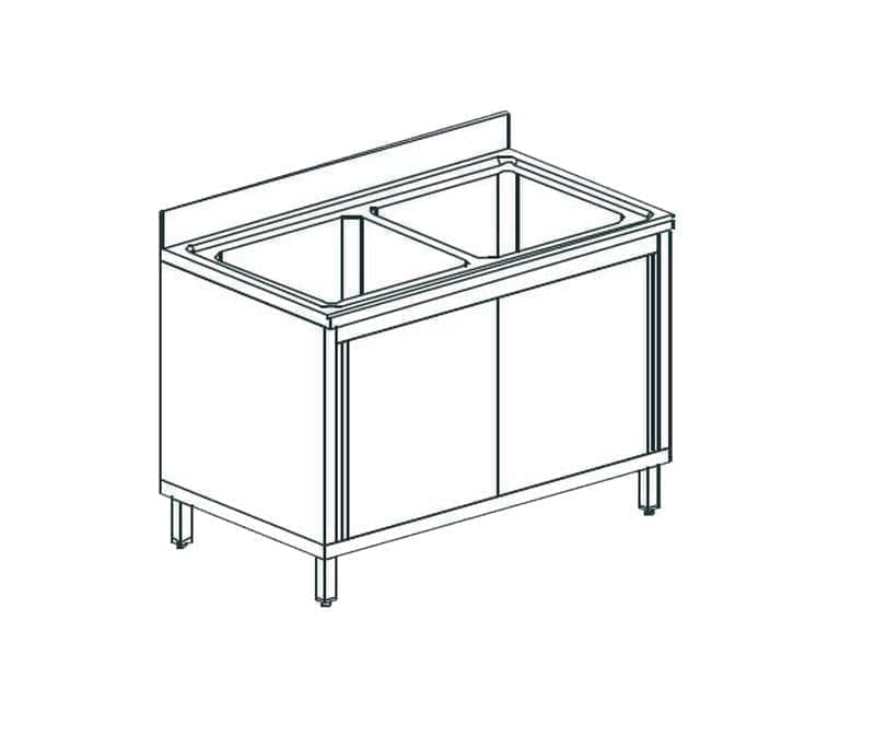 Ванна моечная Apach Chef Line L2S137-55SD