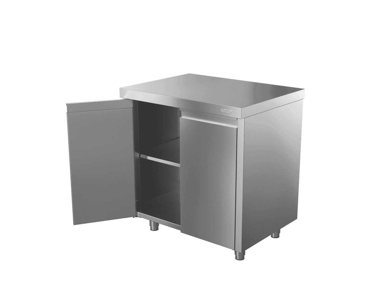 Стол-тумба с дверями Atesy СТ-С-700.700-02-Р (СТ-2/700/700)