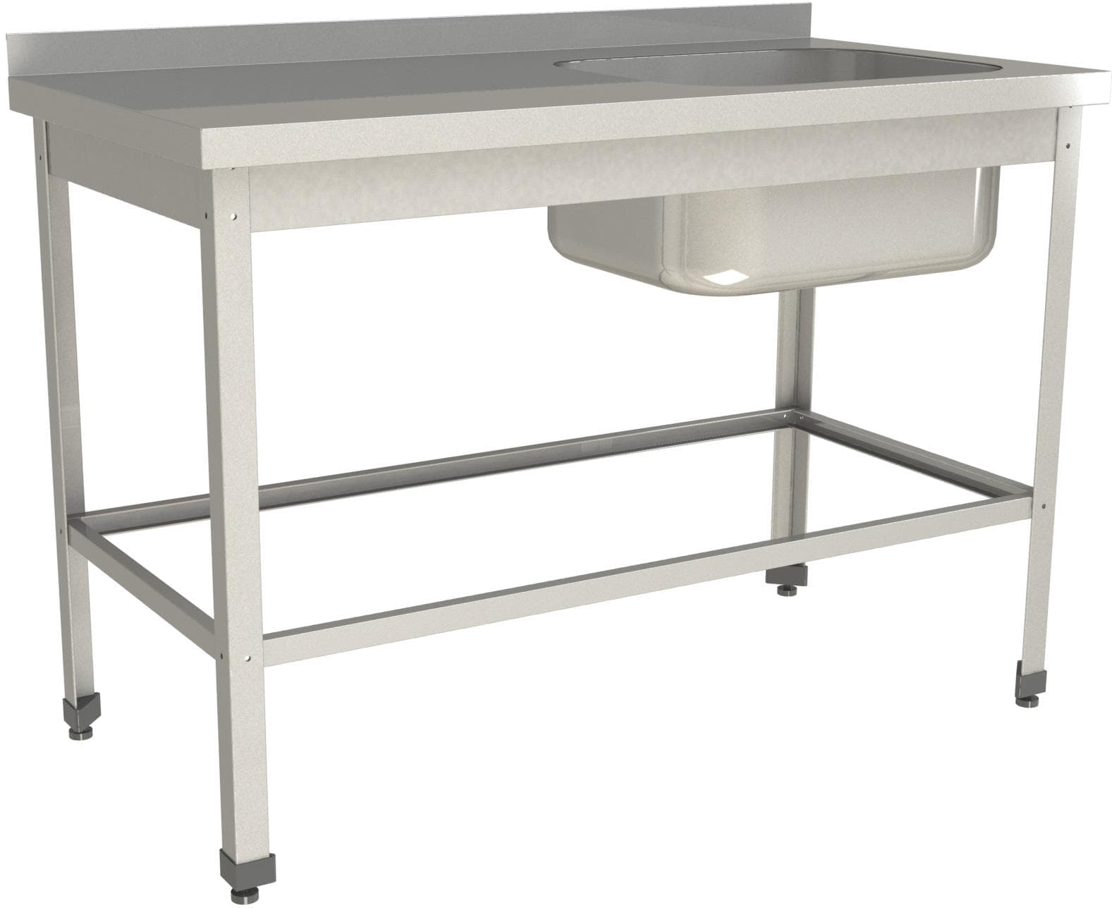 Стол с моечной ванной Restoinox ВМЦР/1-13/6-БПО-ЭН