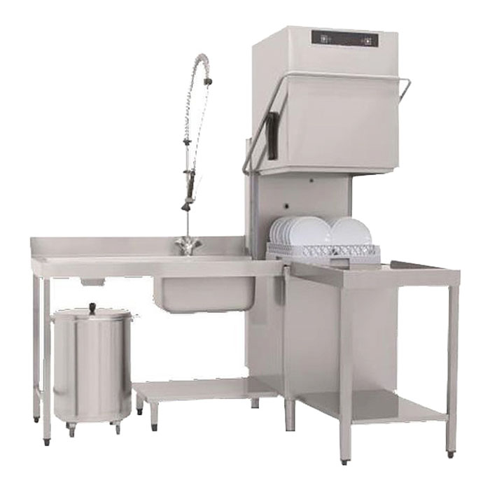 Купольная посудомоечная машина Apach Chef Line LHTT5060 RP DD DP H