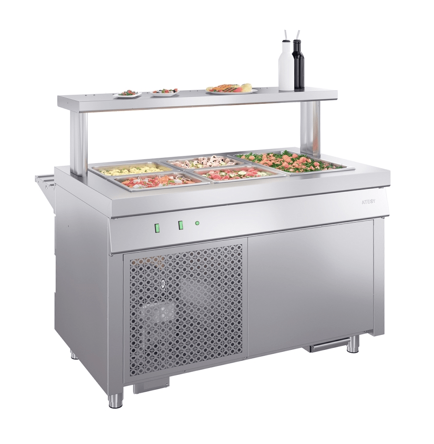 Стол охлаждаемый Atesy Ривьера ОС-1200-02-О без полок