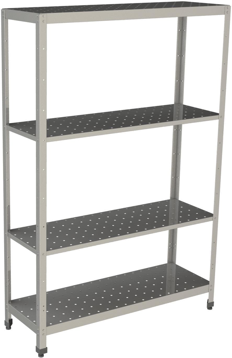 Стеллаж производственный перфорированный Restoinox СТПП-11/4-ЭЦ