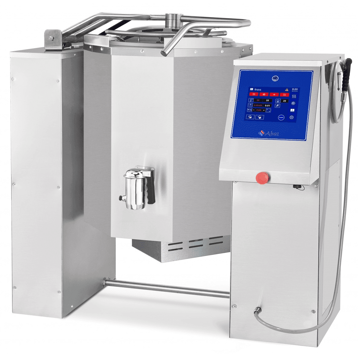 Котел пищеварочный Abat КПЭМ-60-ОМП со сливным краном (11000019713)