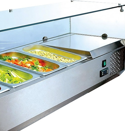 Витрина холодильная для ингредиентов Koreco VRX 1200-330 (335I)