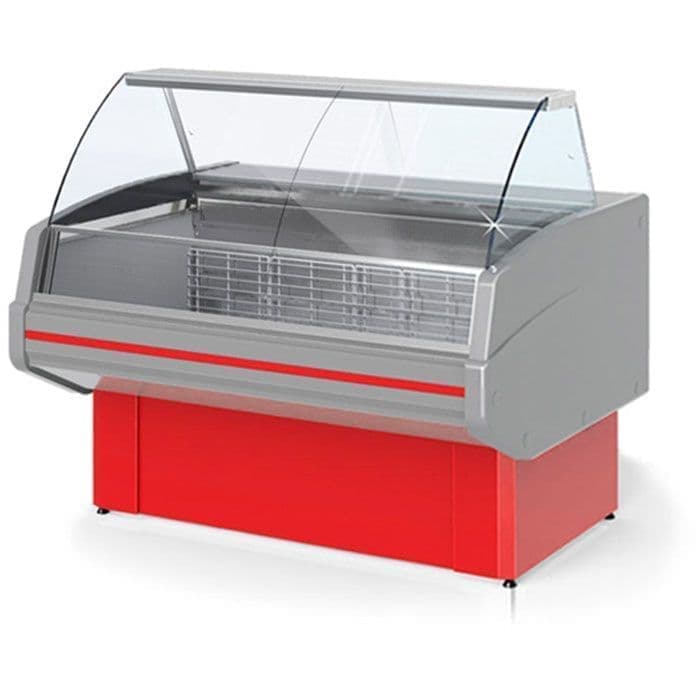 Витрина морозильная Golfstream Двина CS 120 ВН, красная