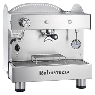 Кофемашина рожковая Robustezza BZB1MMIXIL высокая группа, экономайзер, подсветка, сталь