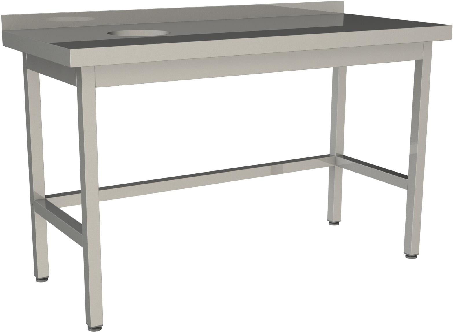 Стол для сбора пищевых отходов Restoinox СПО-15/7-БО-Л