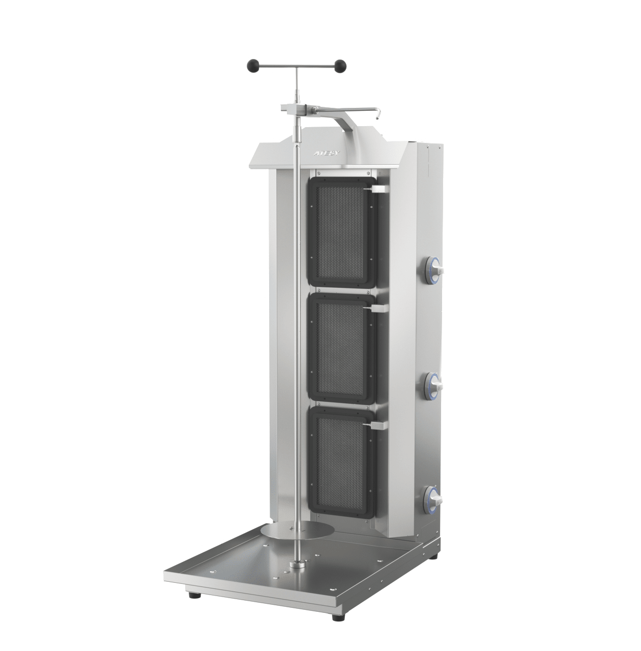 Гриль для шаурмы Atesy Шаурма-3-Газ-05-Н (с ручным приводом)