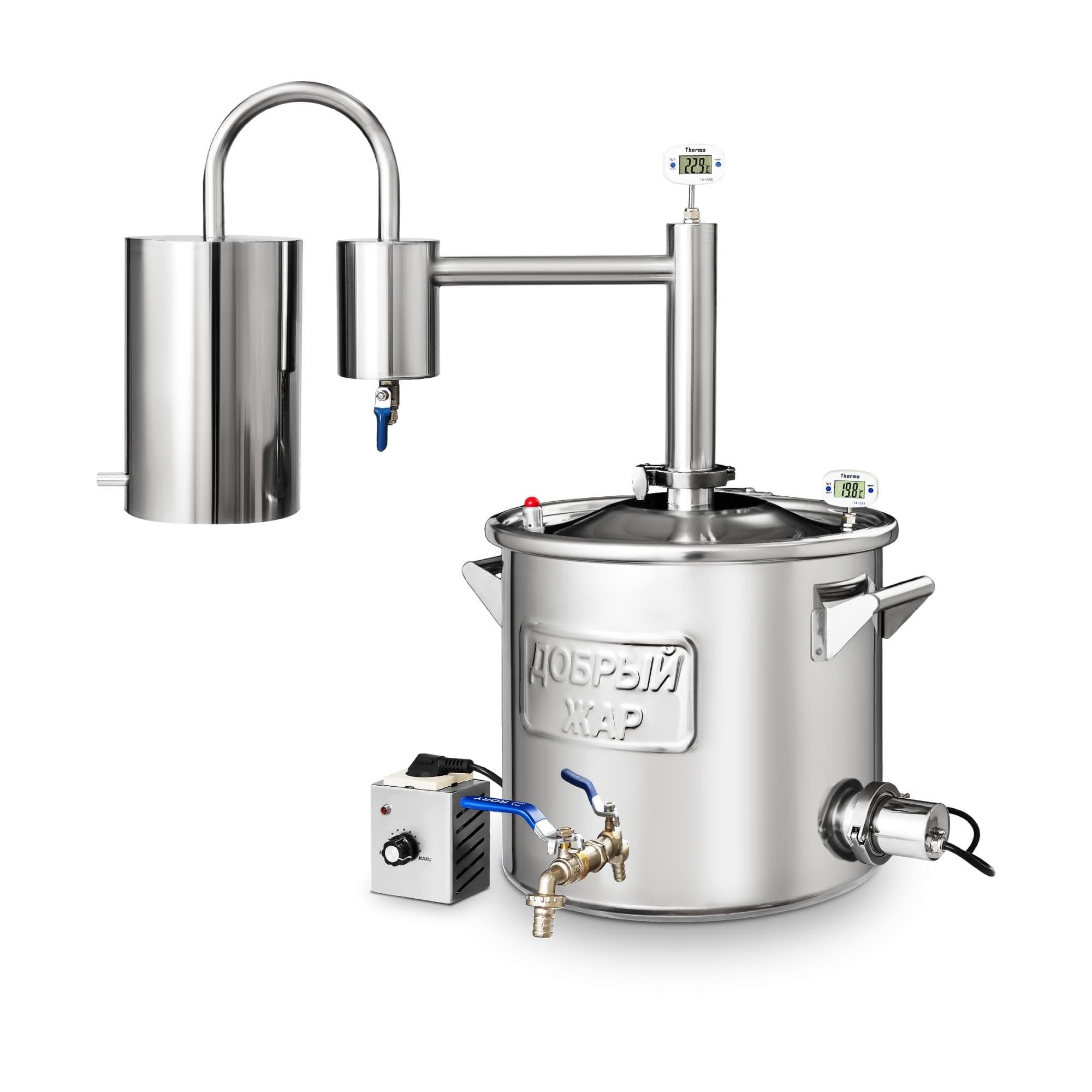 Самогонный аппарат Добрый Жар Домашний, 20 литров ТЭН