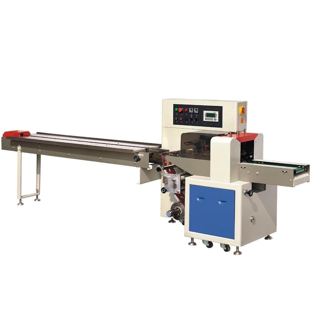 Автоматическая горизонтальная упаковочная машина Hualian Machinery DXDZ-450X