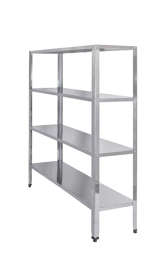 Стеллаж кухонный Luxstahl СР-1800х1900х600/4 нерж