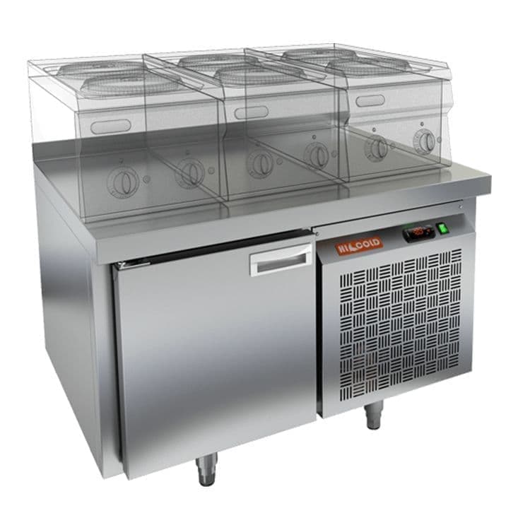 Стол холодильный Hicold GN 1/TN LT