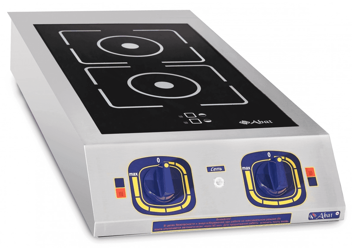 Плита индукционная Abat КИП-2Н (71000019415)