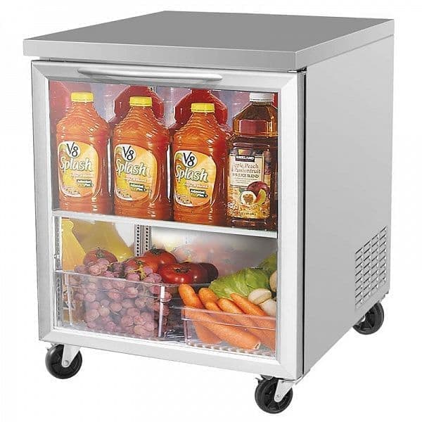 Стол холодильный Turbo Air CMUR-28L-G со стеклянной дверью